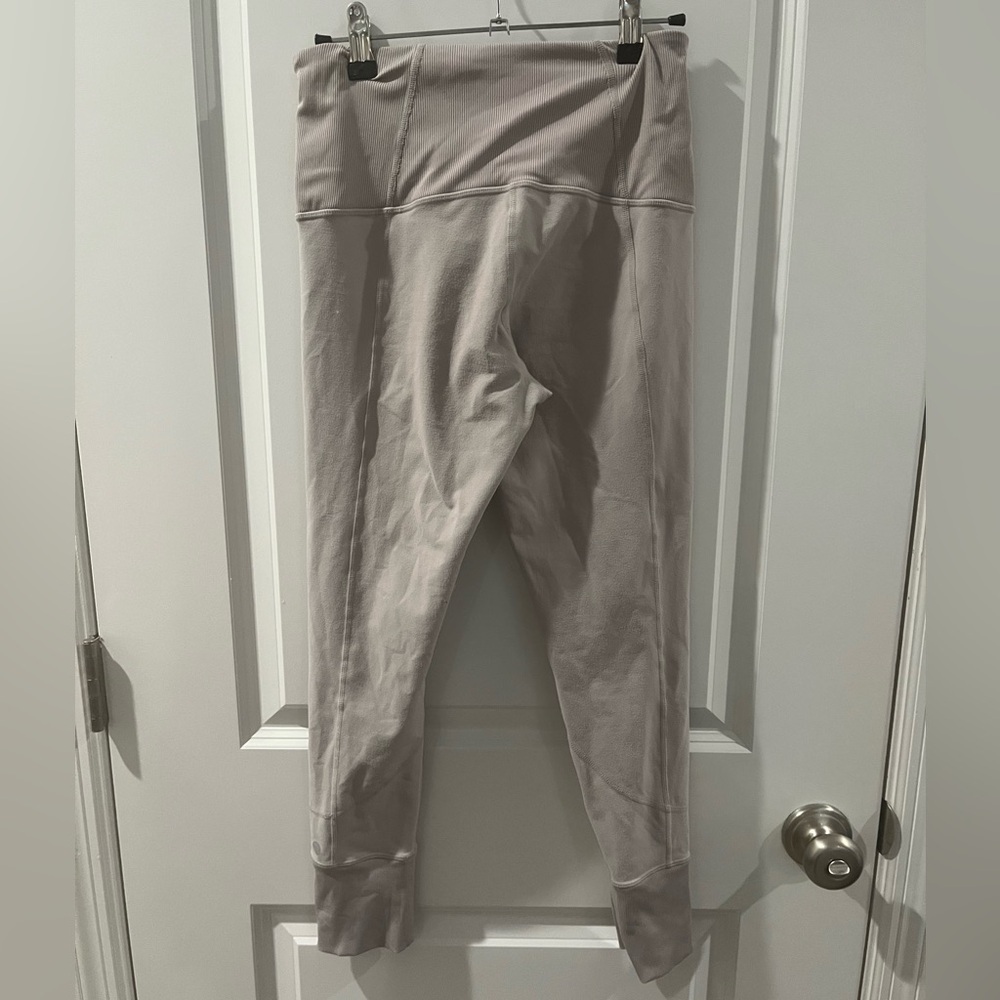Zella Light Gray /taupe Performance pants. Ankle length. - Picture 3 of 3